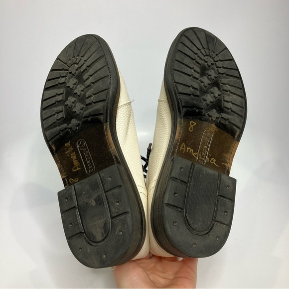 Bare traps Amysue white combat boots zip up women’s size 7.5 punk casual - Picture 7 of 9